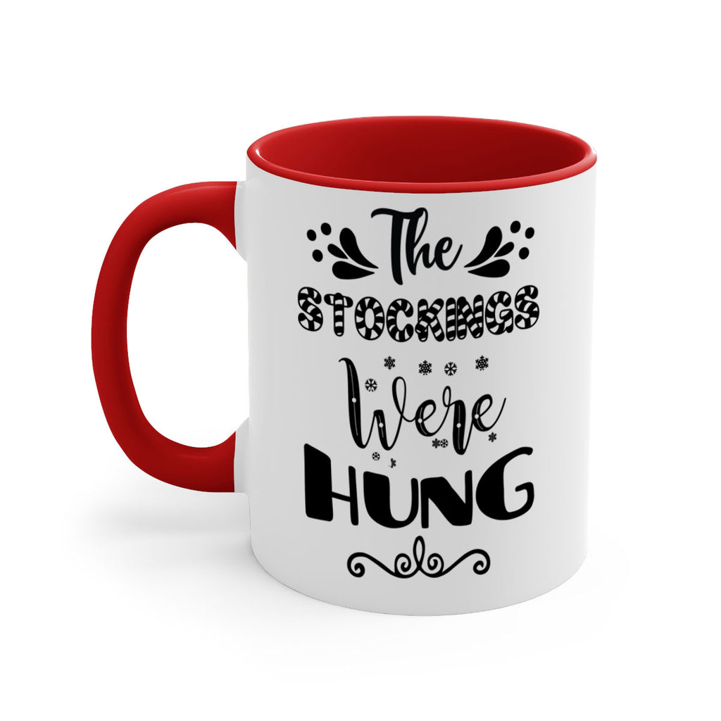 the stockings were hung style 1206#- christmas-Mug / Coffee Cup