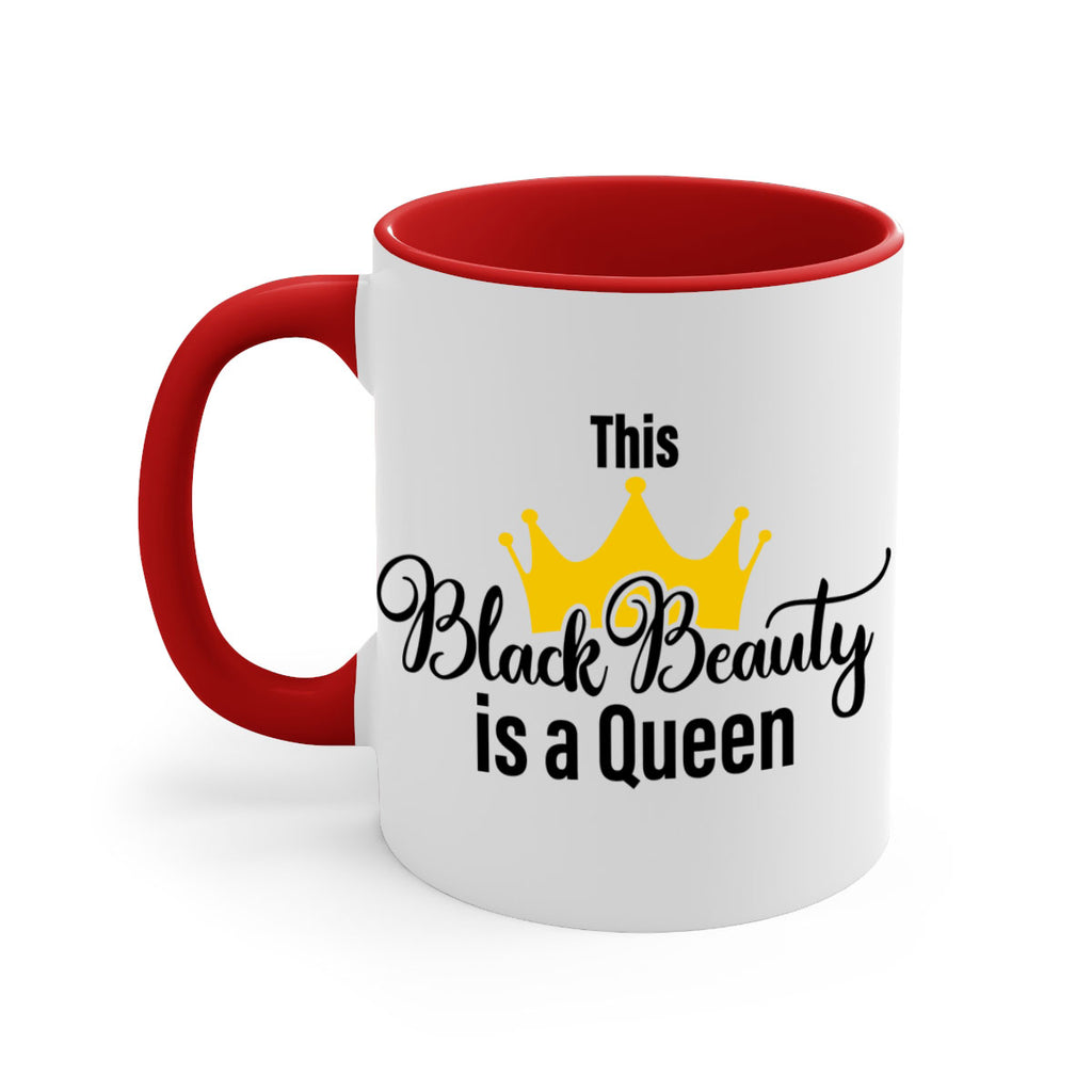 this black beauty is a queen Style 3#- Black women - Girls-Mug / Coffee Cup