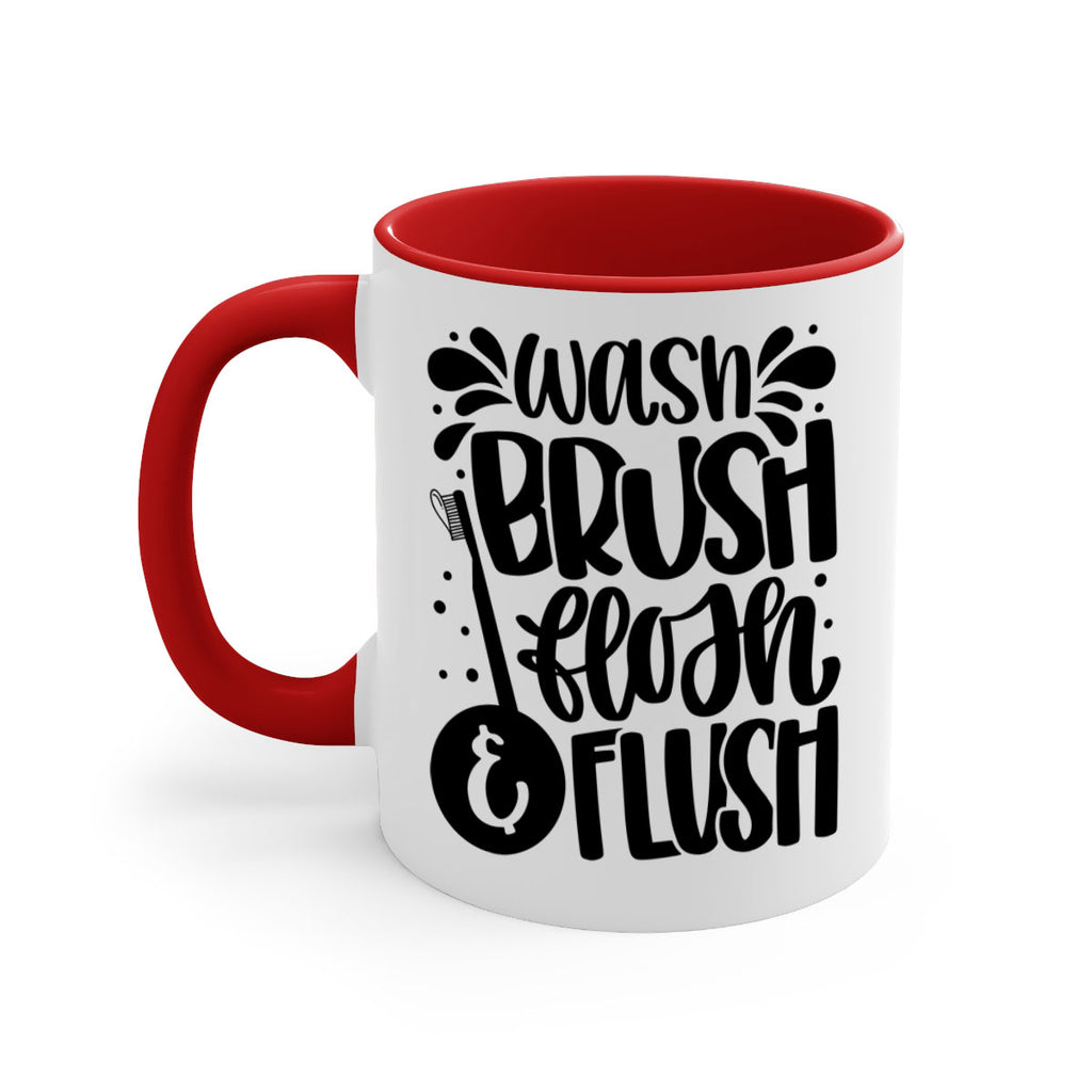 wash brush flosh flush 9#- bathroom-Mug / Coffee Cup