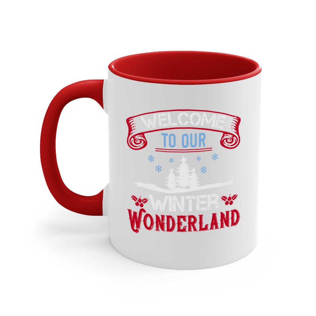 welcome to our winter wonderland 347#- christmas-Mug / Coffee Cup