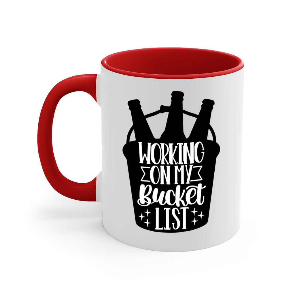 working on my bucket list 14#- beer-Mug / Coffee Cup