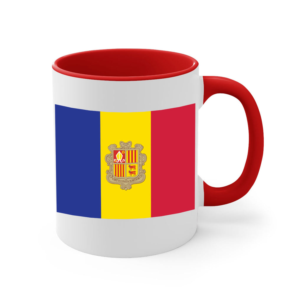 Andorra 194#- world flag-Mug / Coffee Cup