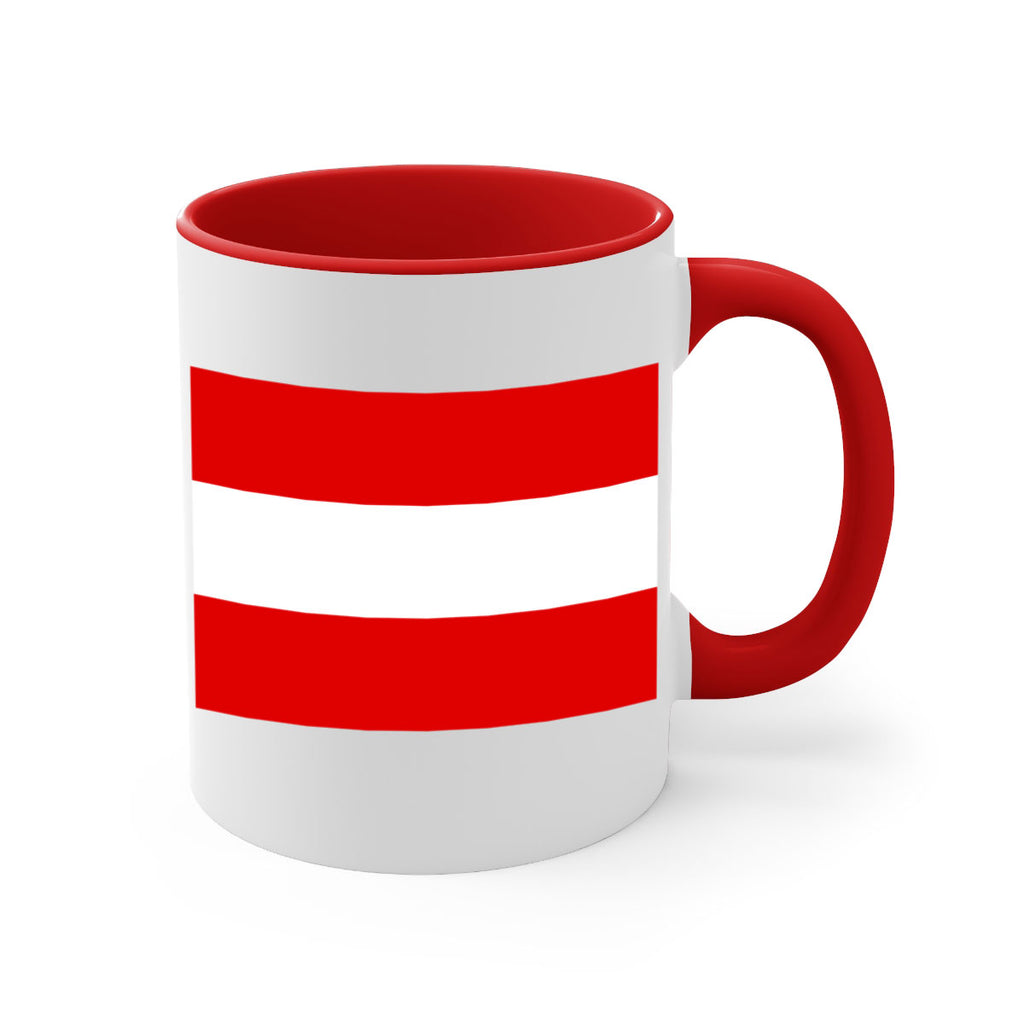 Austria 188#- world flag-Mug / Coffee Cup