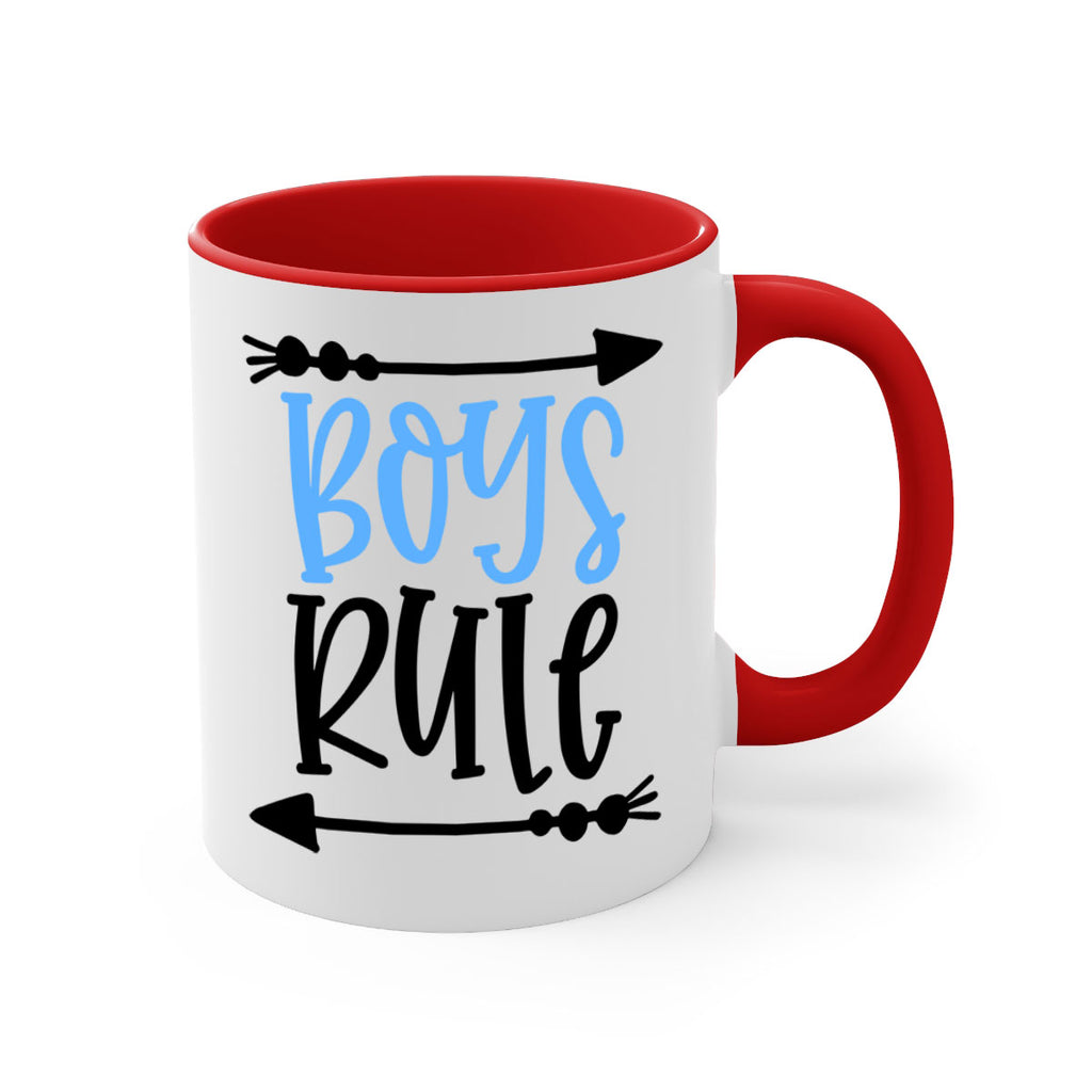 Boys Rule Style 108#- baby2-Mug / Coffee Cup