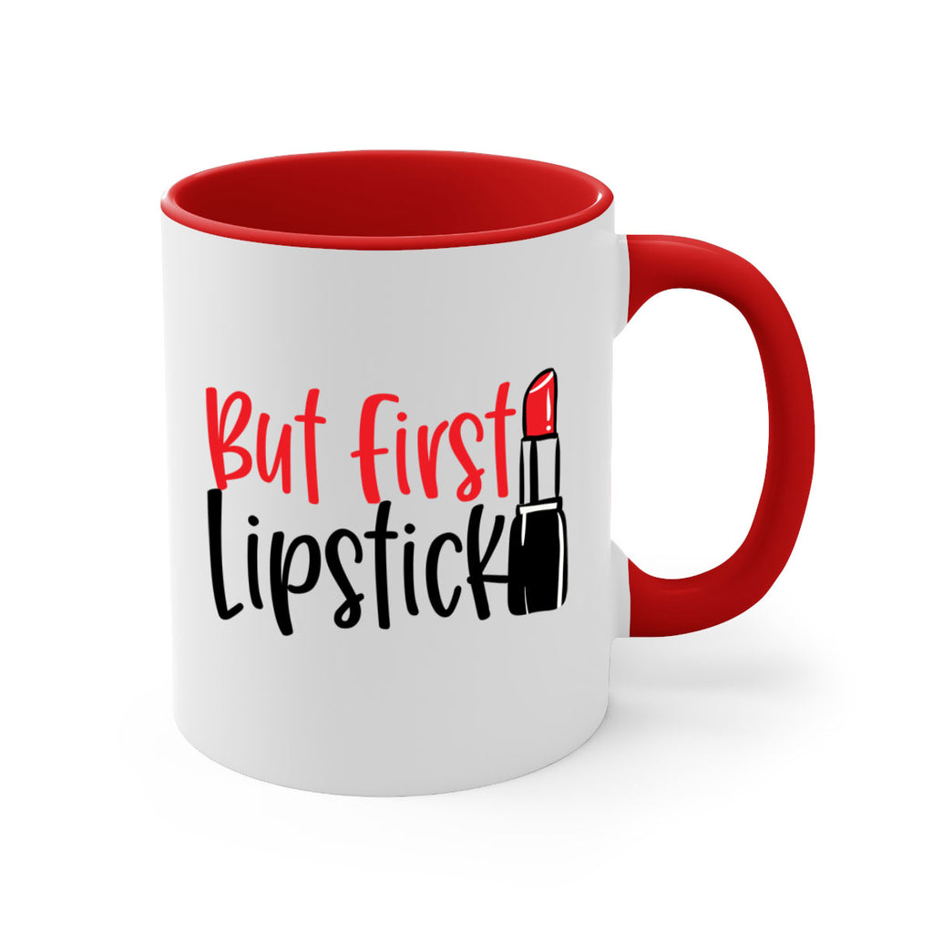 But First Lipstick Style 246#- makeup-Mug / Coffee Cup