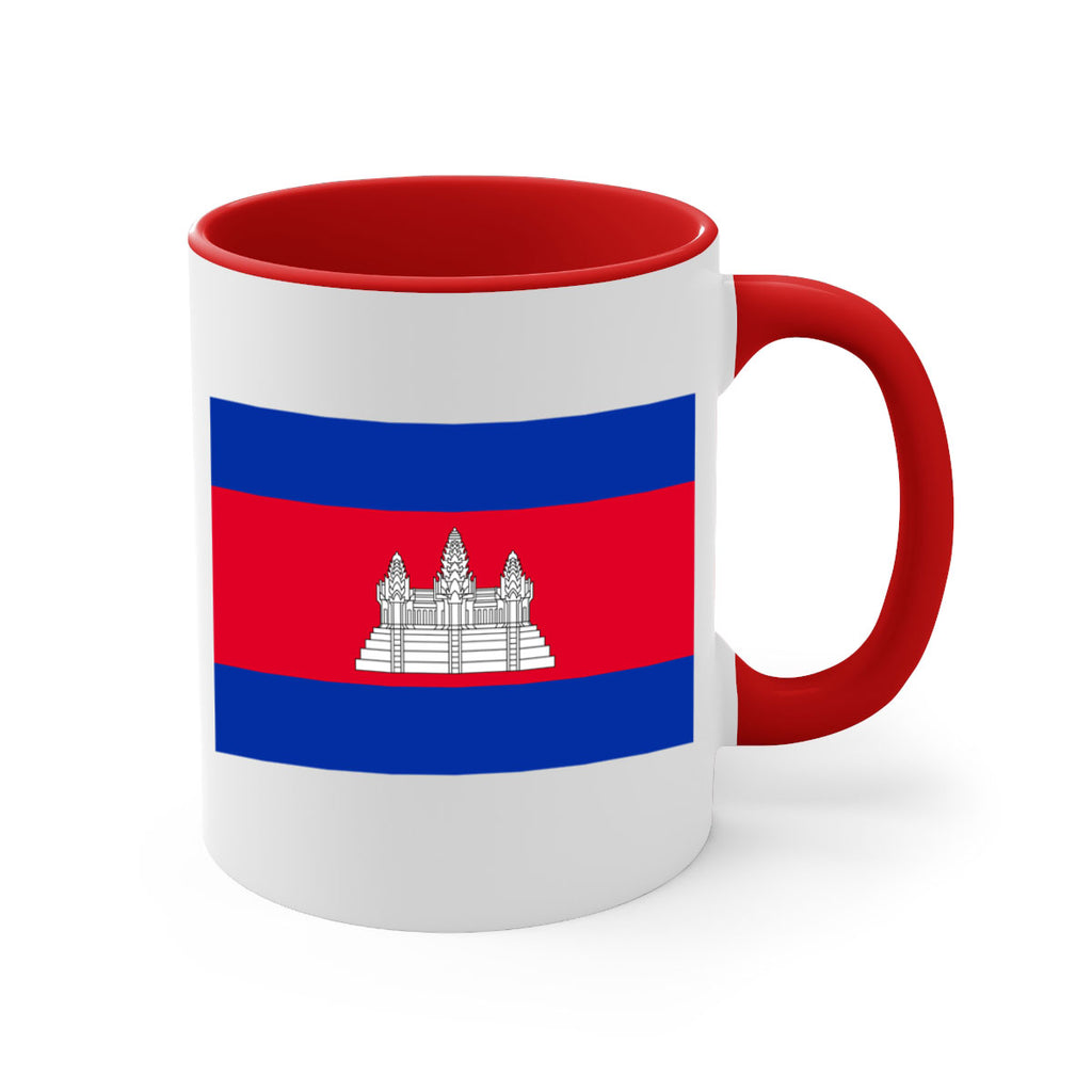 Cambodia 168#- world flag-Mug / Coffee Cup