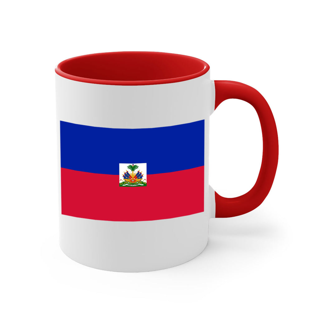 Haiti 125#- world flag-Mug / Coffee Cup