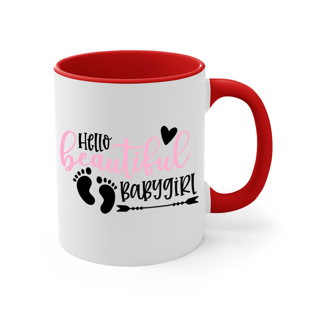 Hello Beautiful Babygirl Style 94#- baby2-Mug / Coffee Cup