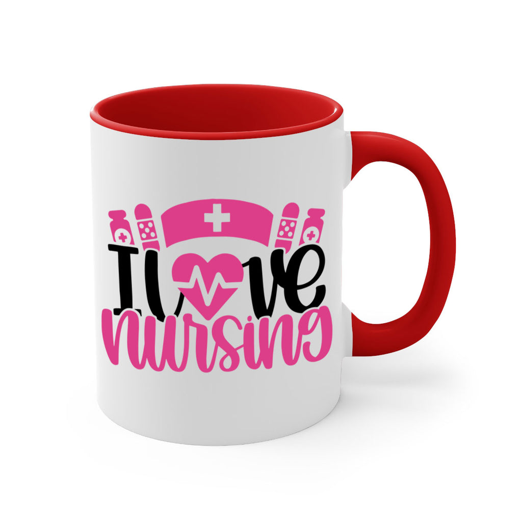 I Love Nursing Style Style 171#- nurse-Mug / Coffee Cup