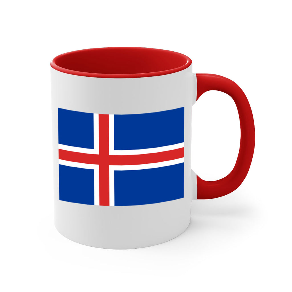 Iceland 122#- world flag-Mug / Coffee Cup