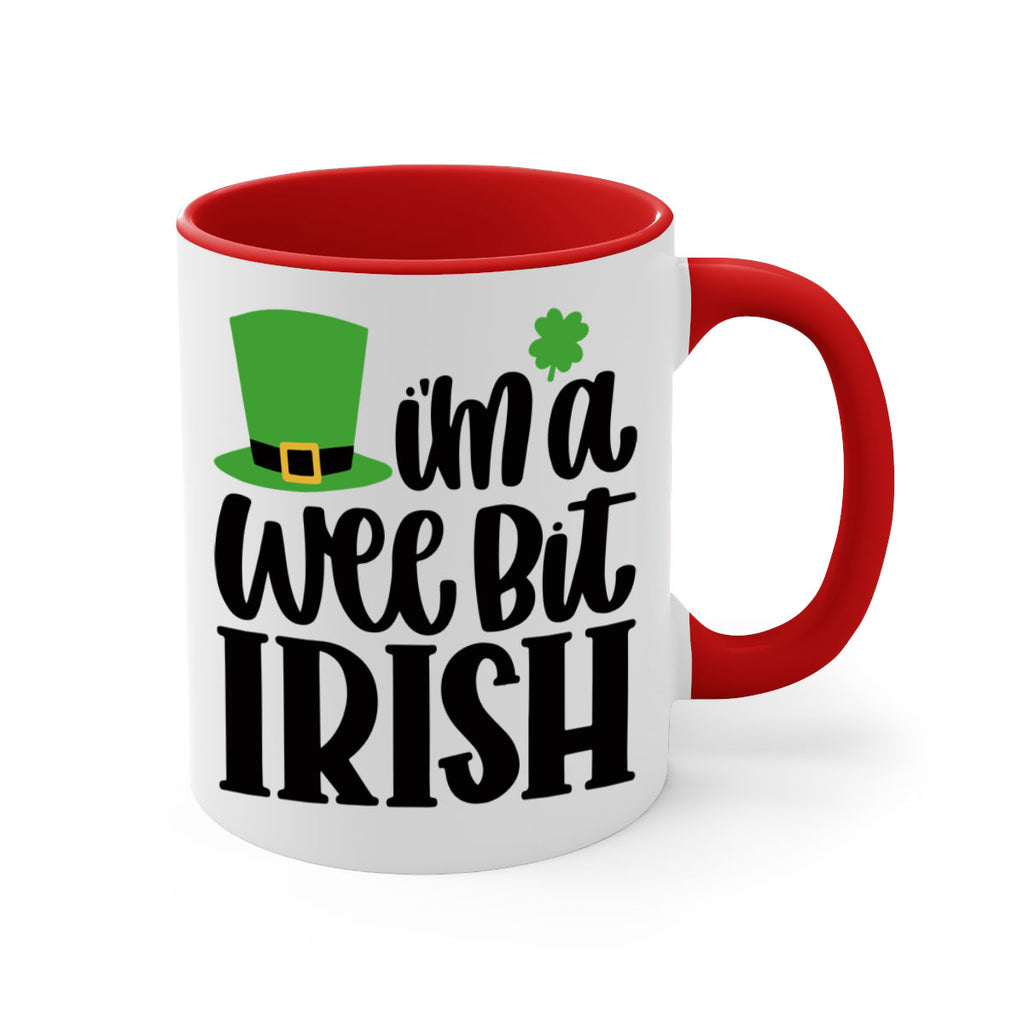 Im A Wee Bit Irish Style 83#- St Patricks Day-Mug / Coffee Cup