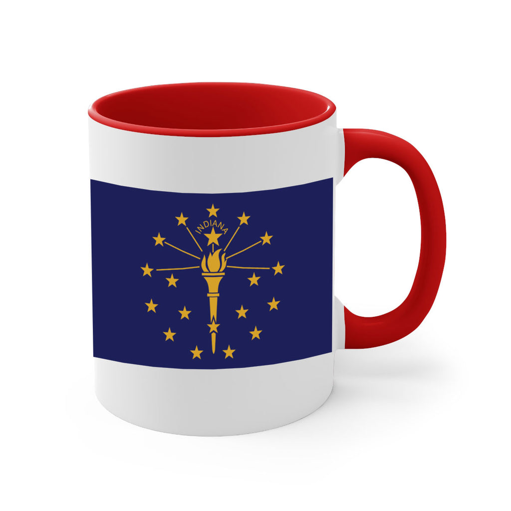 Indiana 38#- Us Flags-Mug / Coffee Cup