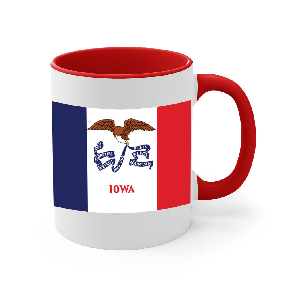 Iowa 37#- Us Flags-Mug / Coffee Cup