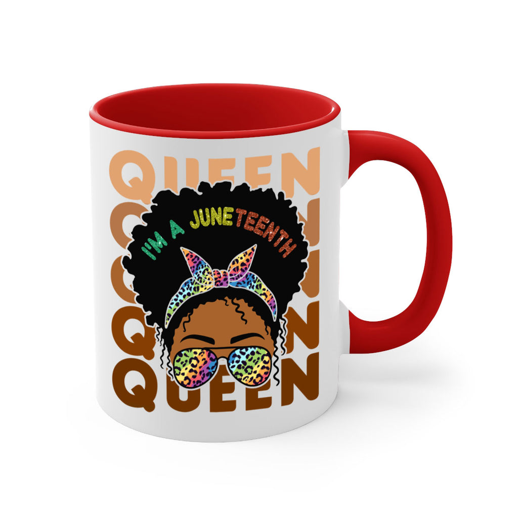 Juneteenth Queen Swag Black Melanin Png 26#- juneteenth-Mug / Coffee Cup