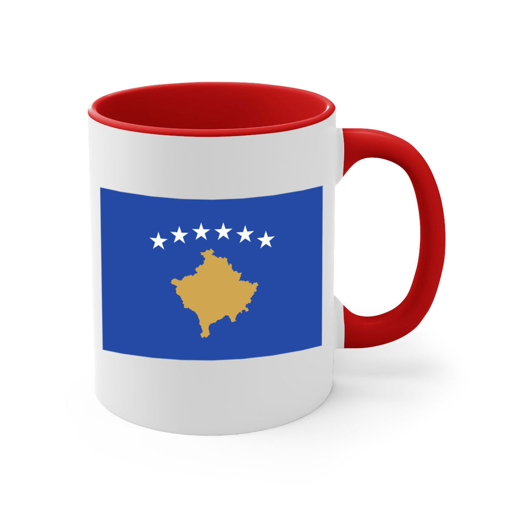 Kosovo 108#- world flag-Mug / Coffee Cup