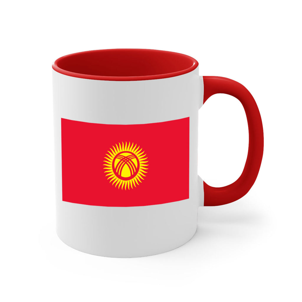 Kyrgyzstan 106#- world flag-Mug / Coffee Cup