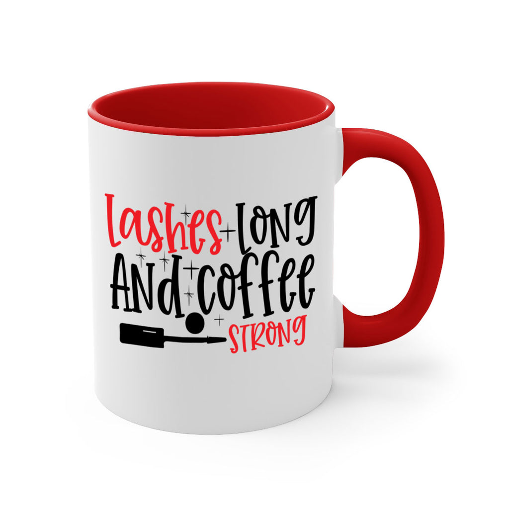 Lashes Long And Coffee Strong Style 232#- makeup-Mug / Coffee Cup