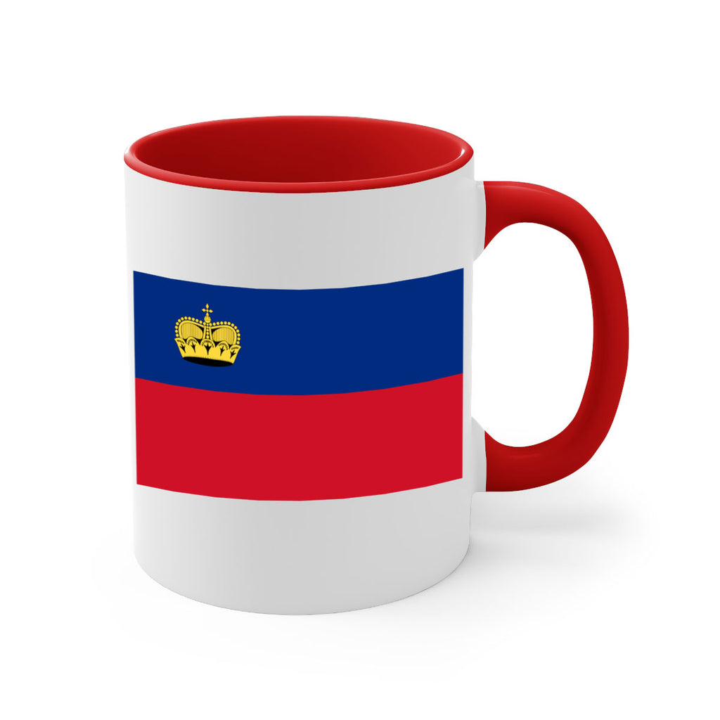 Liechtenstein 99#- world flag-Mug / Coffee Cup