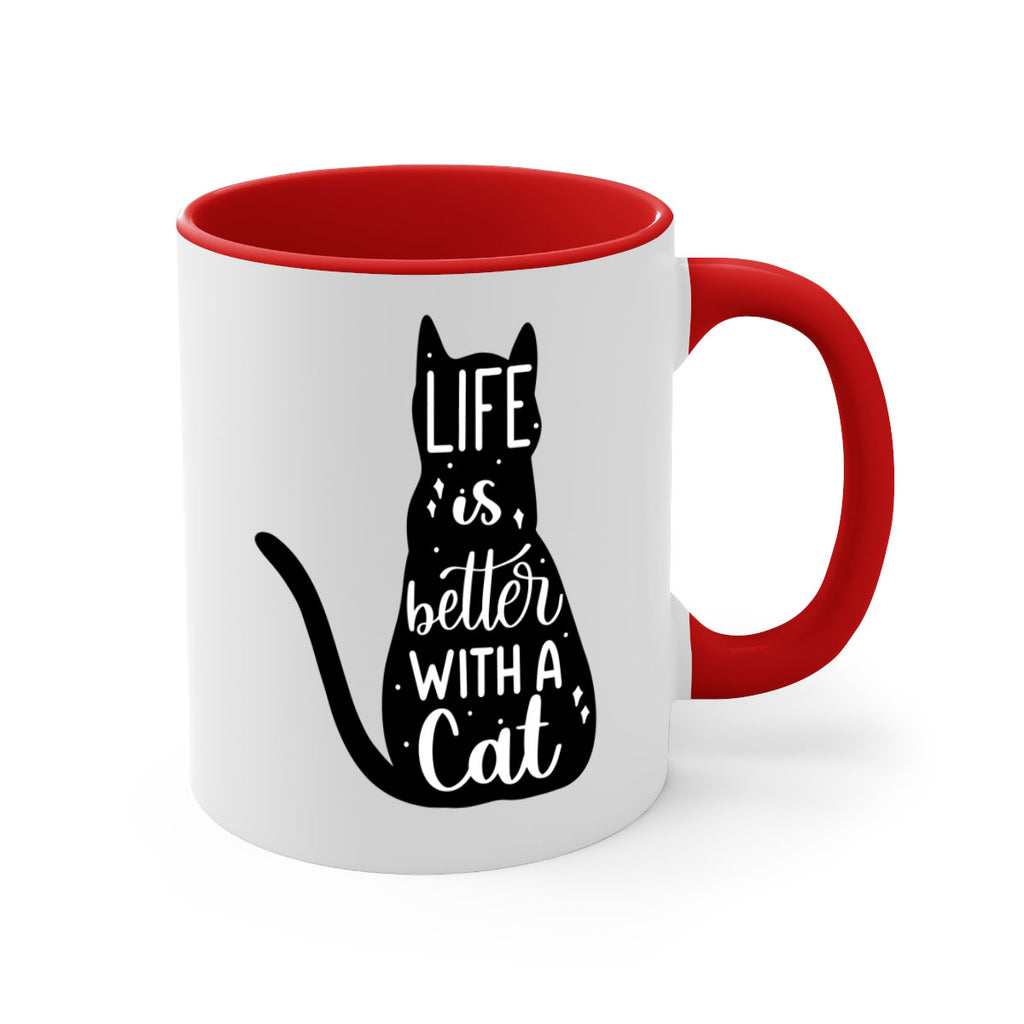 Life Is Better With A Cat Style 98#- cat-Mug / Coffee Cup
