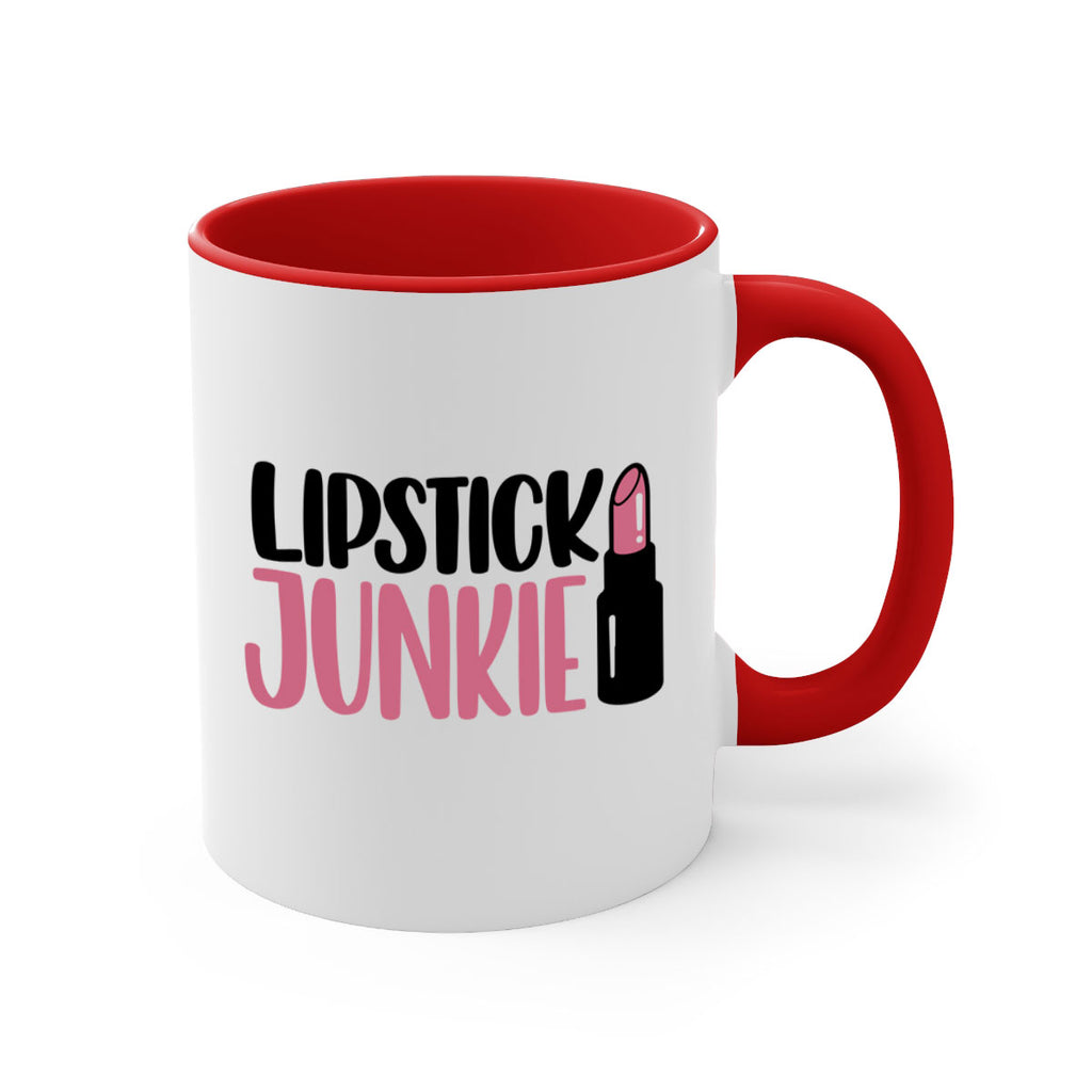 Lipstick Junkie Style 56#- makeup-Mug / Coffee Cup