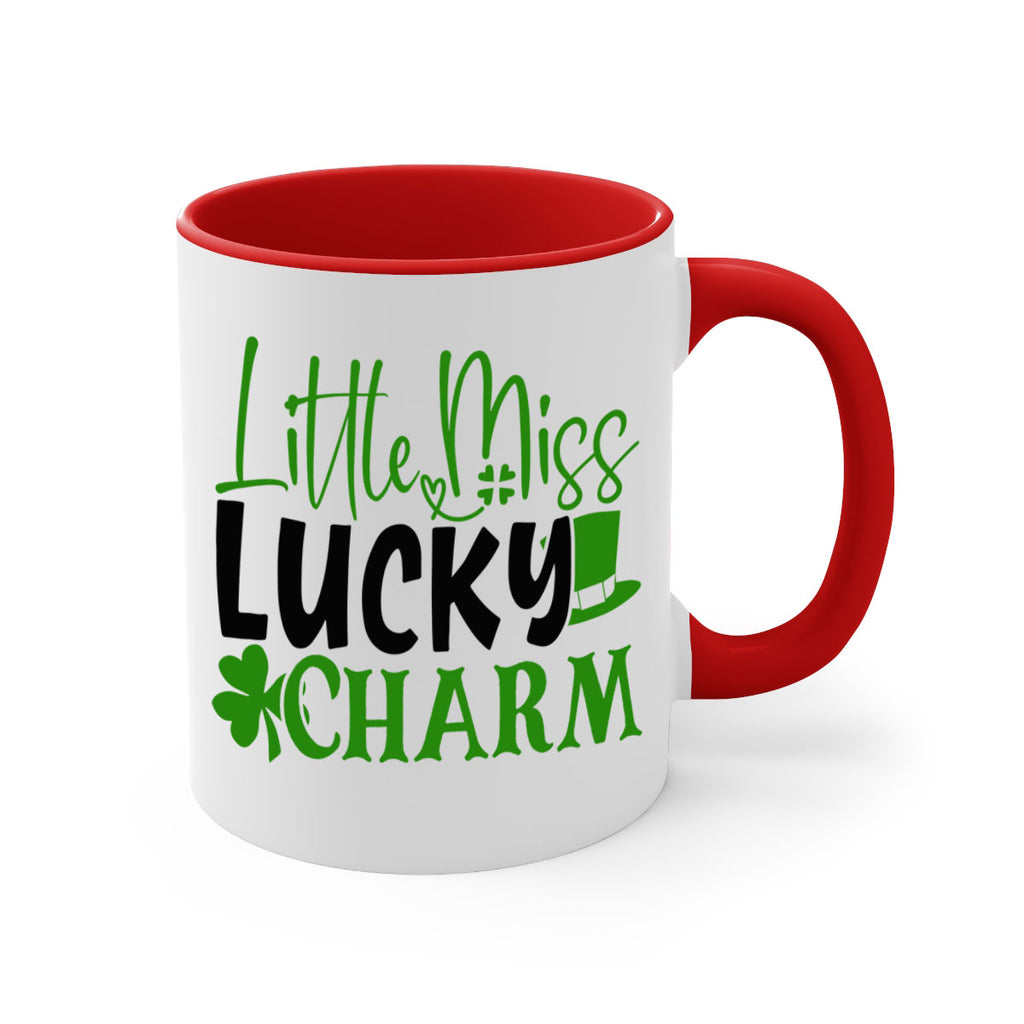 Little Miss Lucky Charm Style 154#- St Patricks Day-Mug / Coffee Cup