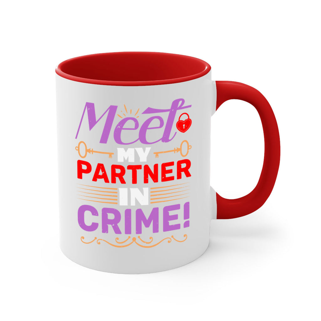 Meet my Partner in Crime Style 82#- best friend-Mug / Coffee Cup