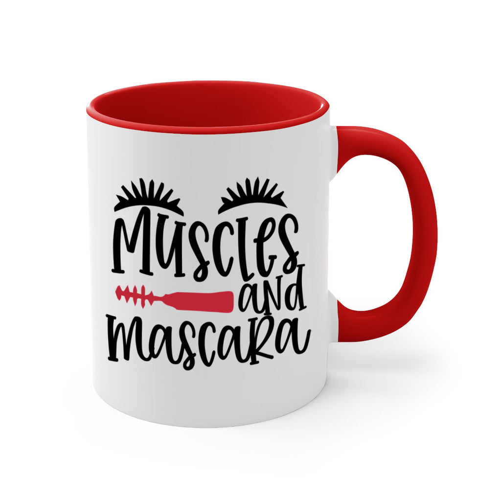 Muscles and mascara design Style 221#- makeup-Mug / Coffee Cup