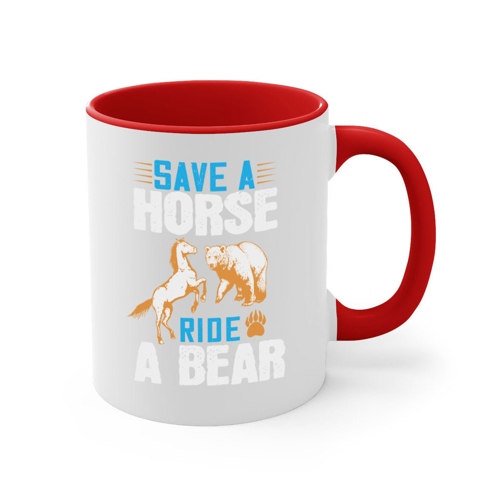 Save a horse, ride a bear 27#- bear-Mug / Coffee Cup
