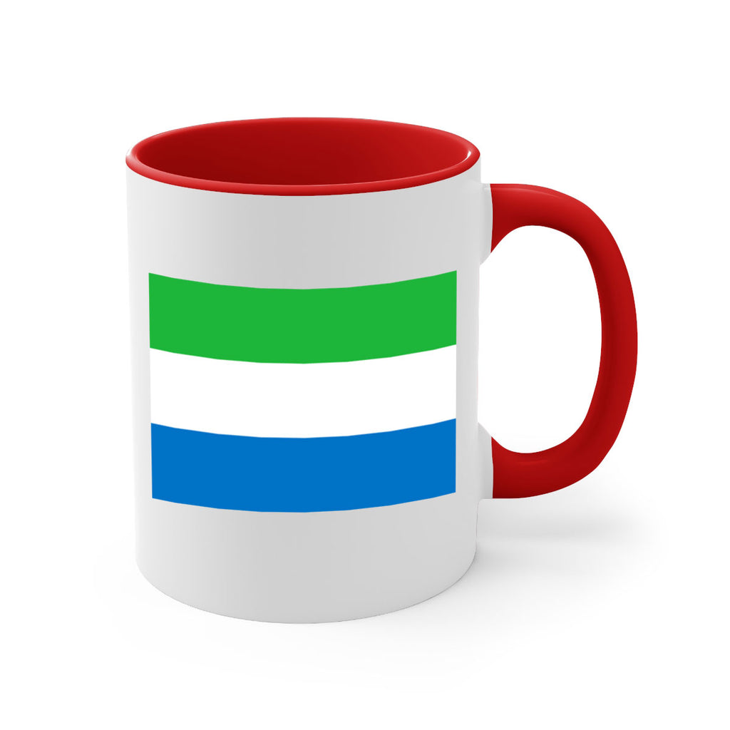 Sierra Leone 42#- world flag-Mug / Coffee Cup