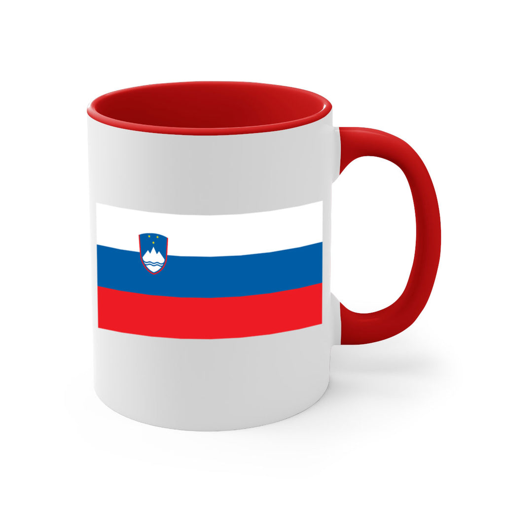 Slovenia 39#- world flag-Mug / Coffee Cup