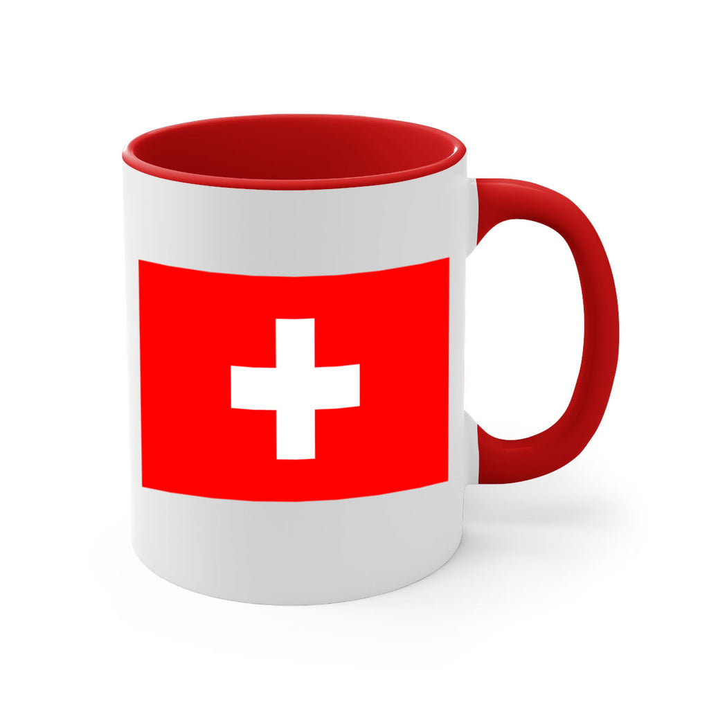 Switzerland 28#- world flag-Mug / Coffee Cup