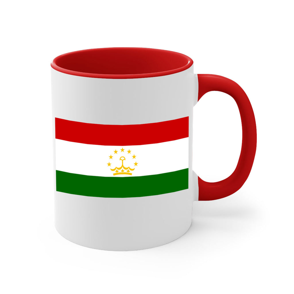 Tajikistan 25#- world flag-Mug / Coffee Cup