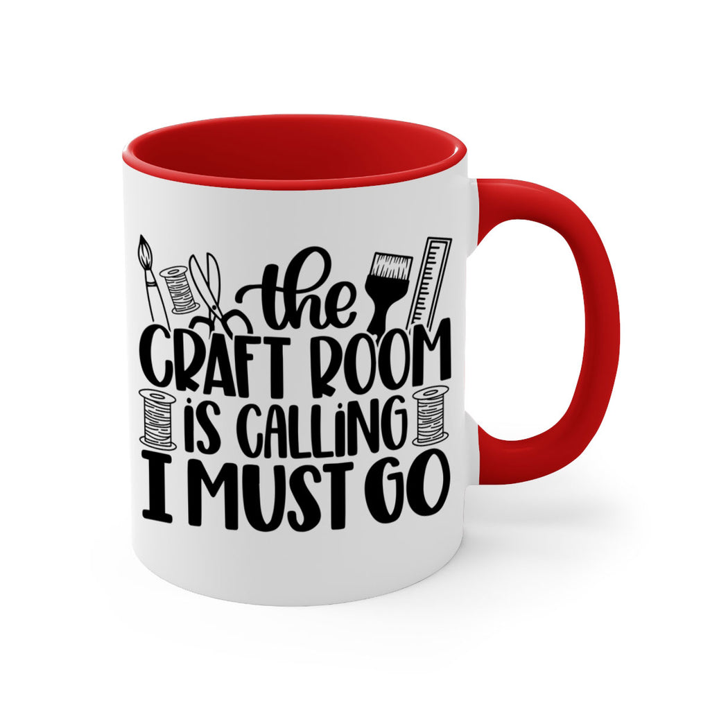 The Craft Room Is Calling 6#- crafting-Mug / Coffee Cup