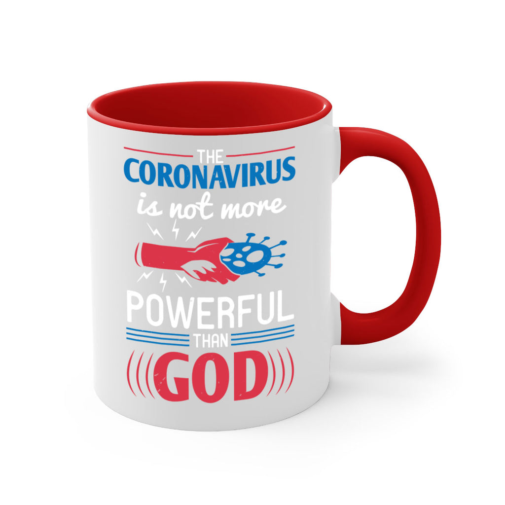 The coronavirus is not more powerful than God Style 21#- corona virus-Mug / Coffee Cup