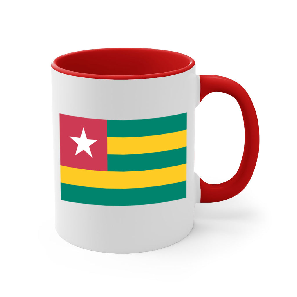 Togo 21#- world flag-Mug / Coffee Cup