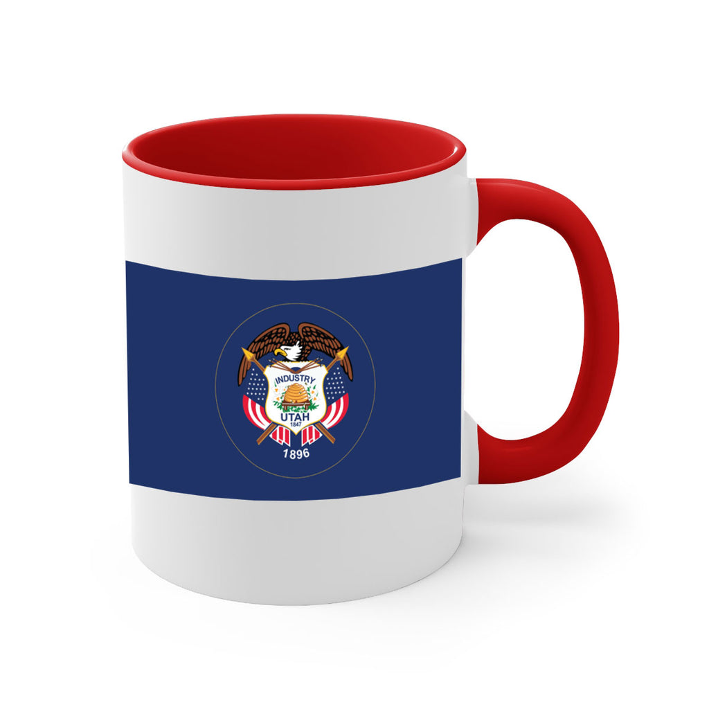 Utah 8#- Us Flags-Mug / Coffee Cup