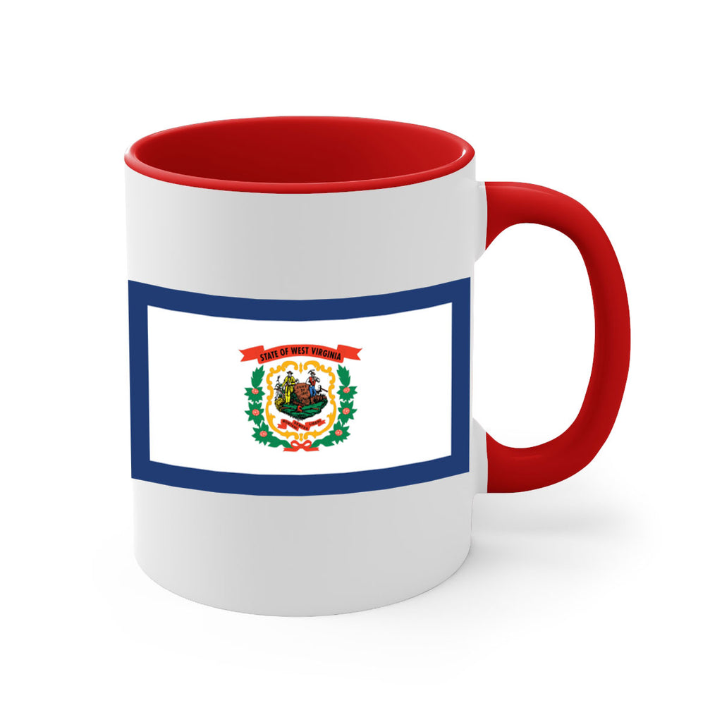 West Virginia 3#- Us Flags-Mug / Coffee Cup