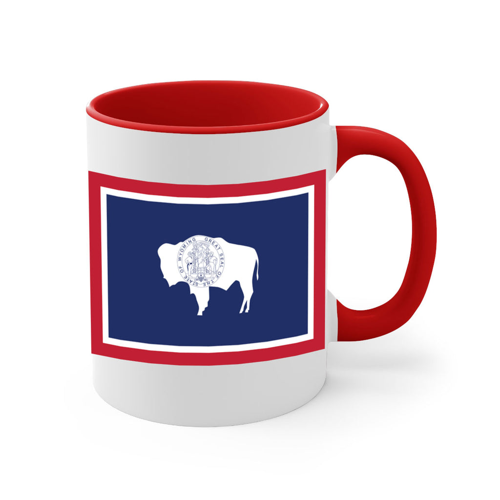 Wyoming 1#- Us Flags-Mug / Coffee Cup