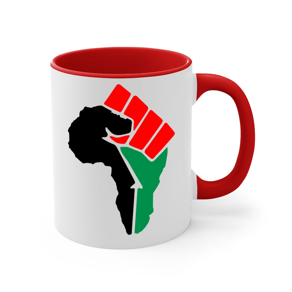 african power fist 274#- black words - phrases-Mug / Coffee Cup