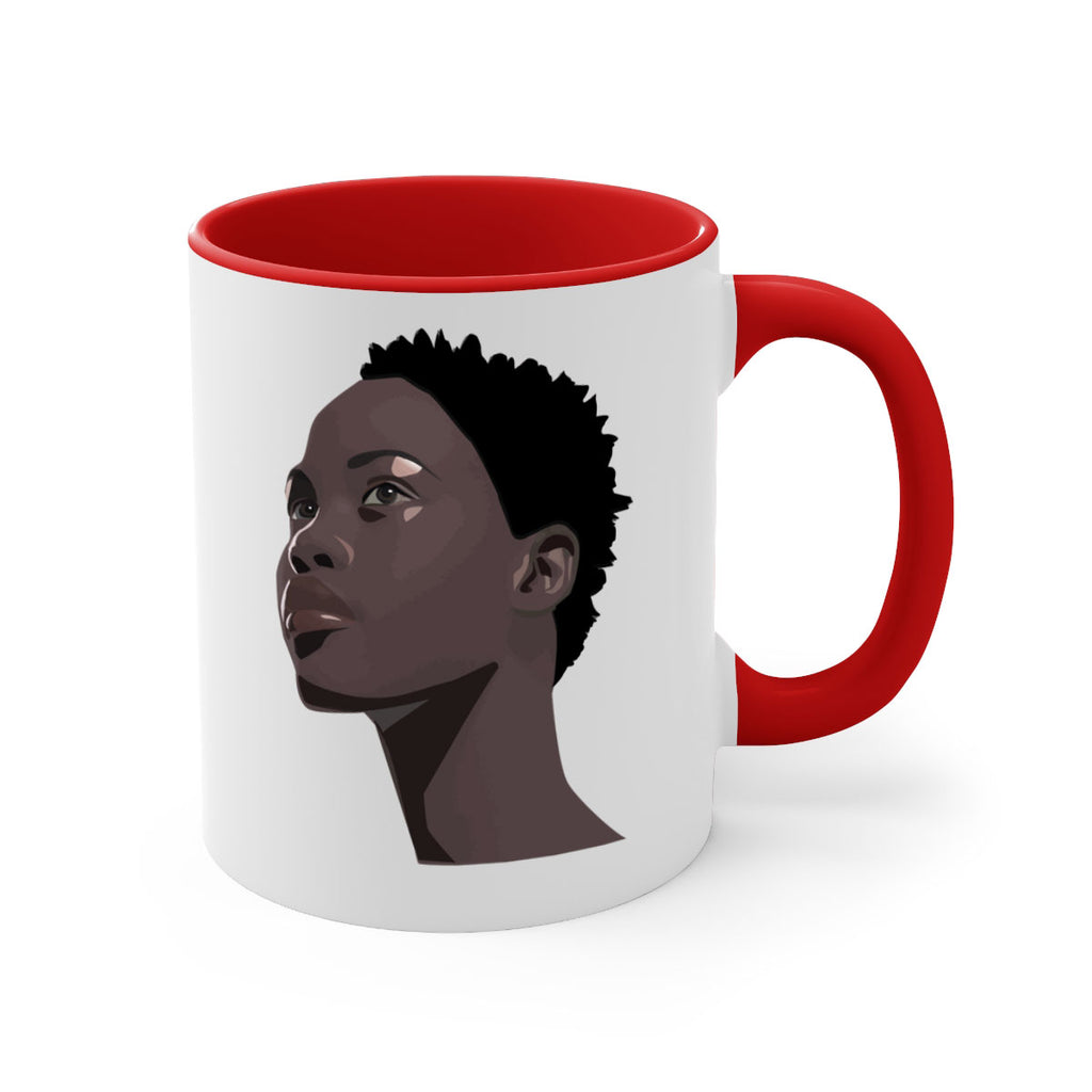 african woman portrait 88#- Black women - Girls-Mug / Coffee Cup