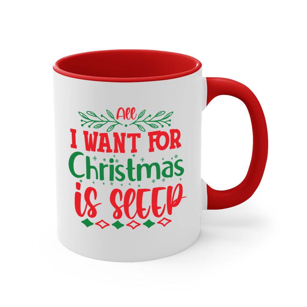 all i want for christmas is sleep style 44#- christmas-Mug / Coffee Cup