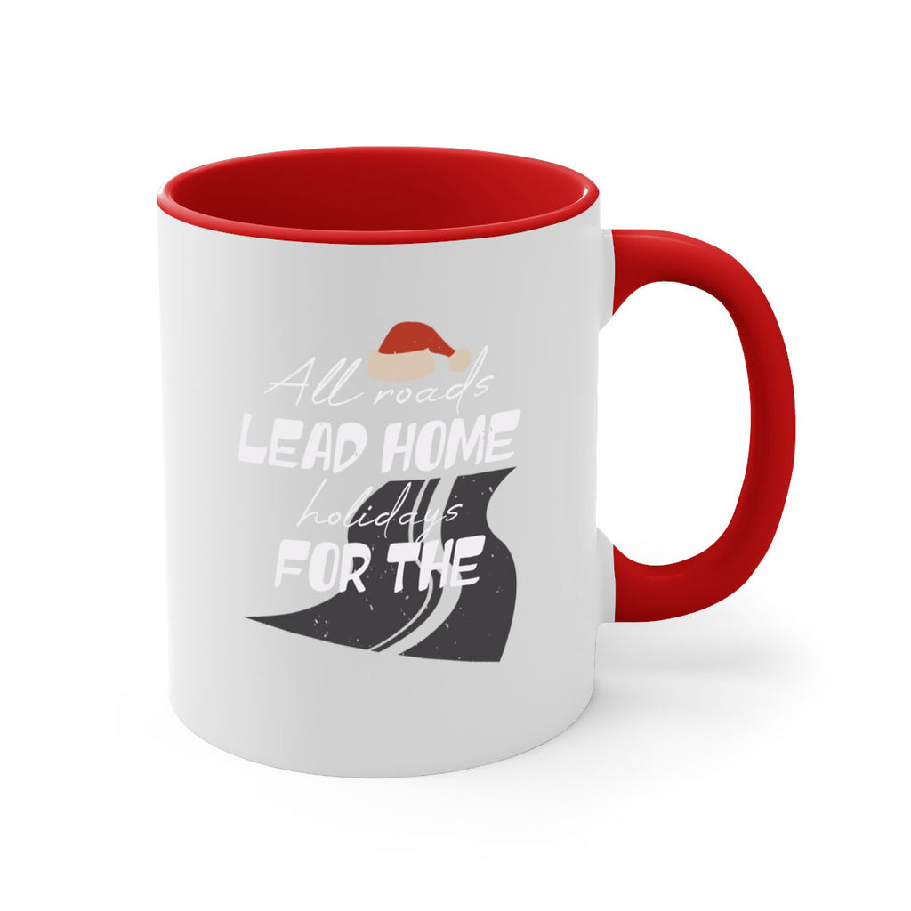 all roads lead home for the holidays 367#- christmas-Mug / Coffee Cup