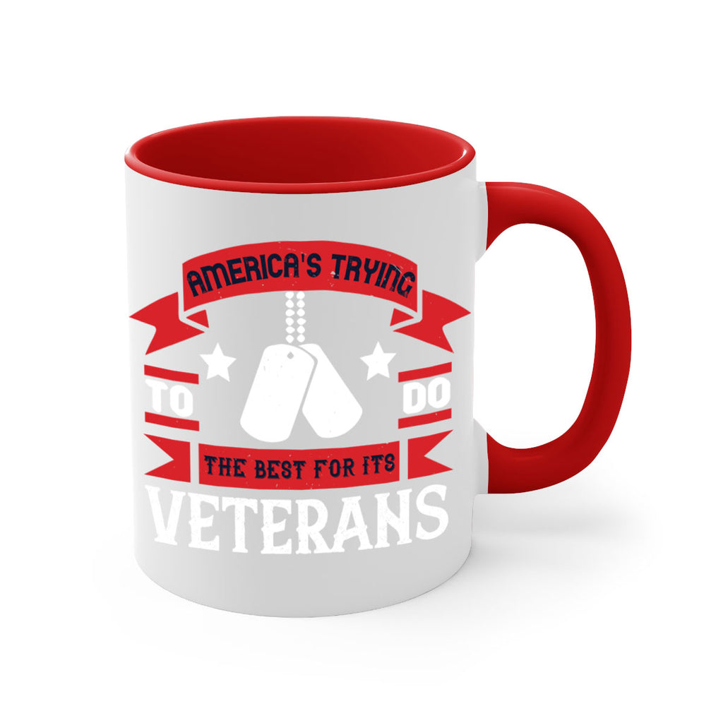 americas trying to do the best for its veteran 78#- veterns day-Mug / Coffee Cup