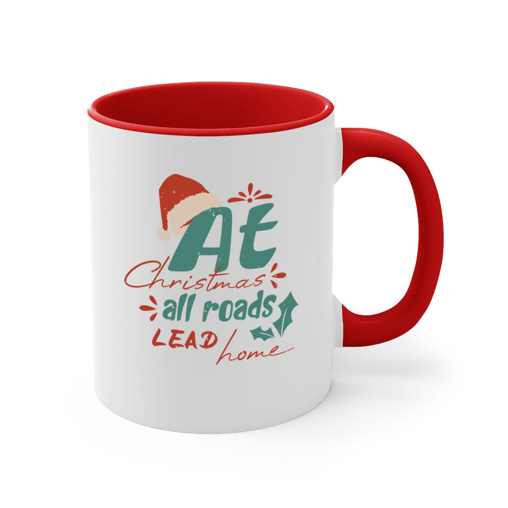 at christmas all roads 320#- christmas-Mug / Coffee Cup