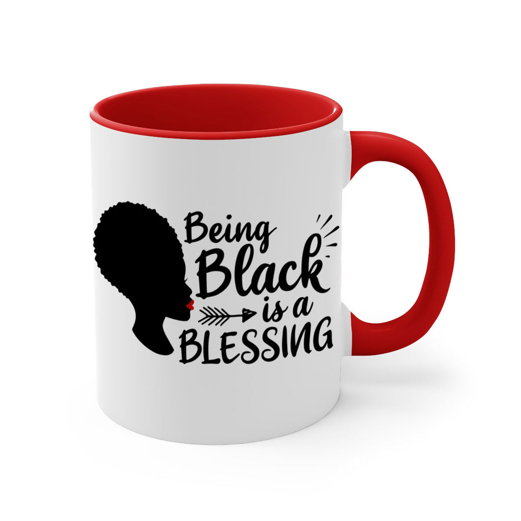 being black is a blessing Style 63#- Black women - Girls-Mug / Coffee Cup