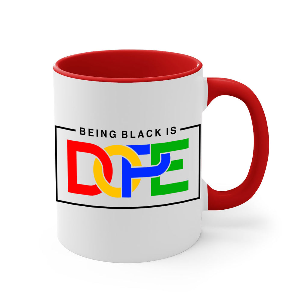 being black is dope 259#- black words - phrases-Mug / Coffee Cup