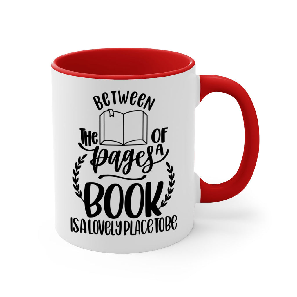 between the pages of a book 52#- Reading - Books-Mug / Coffee Cup