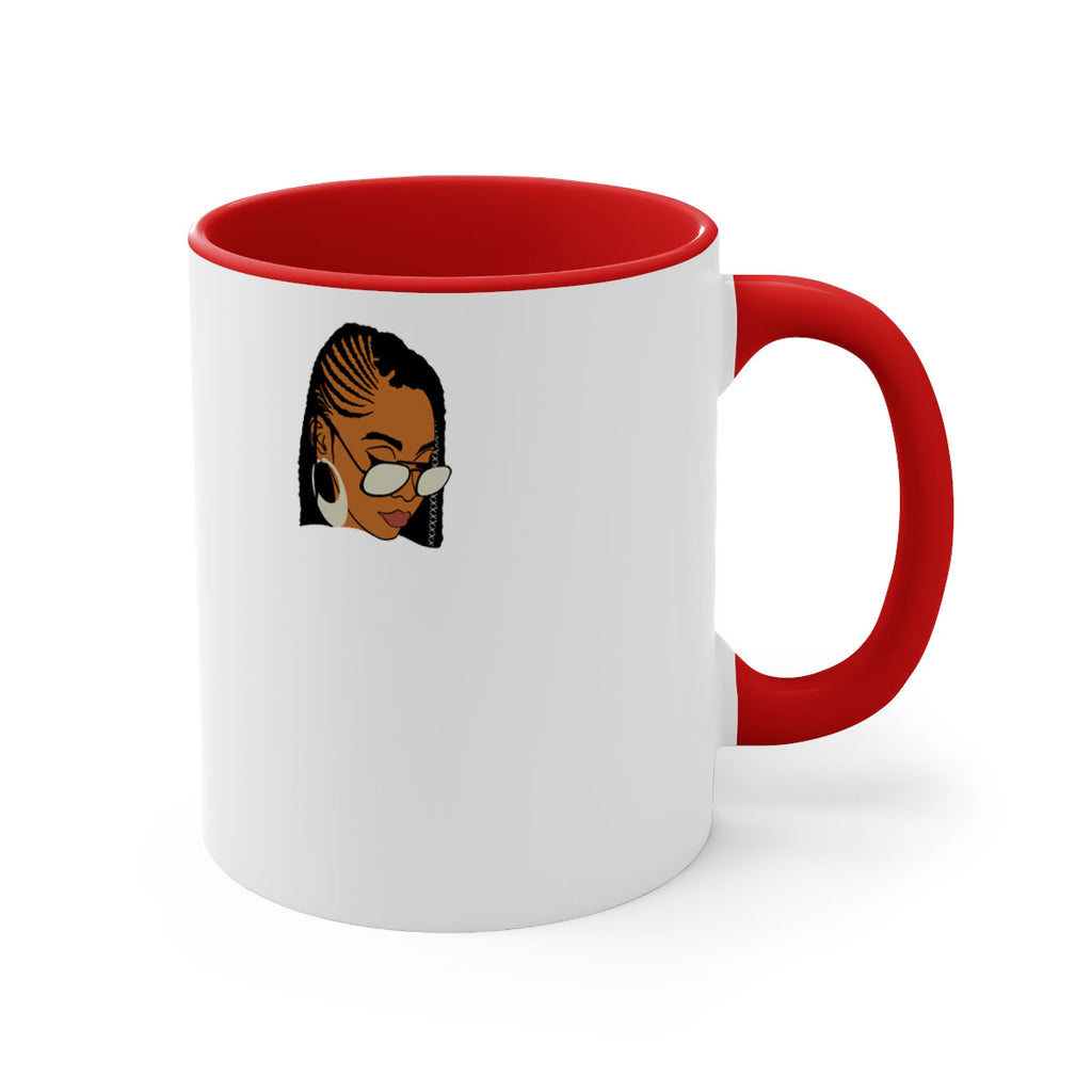 black afro 39#- Black women - Girls-Mug / Coffee Cup