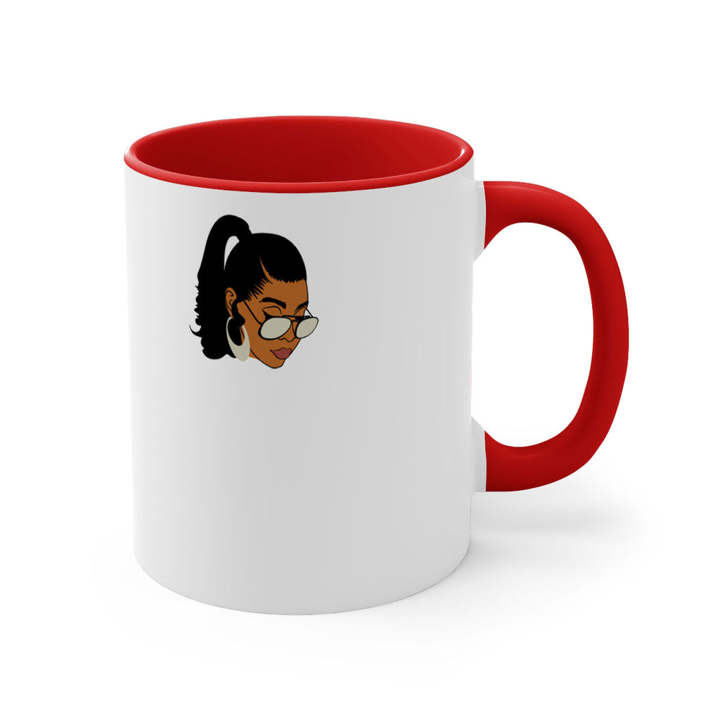 black afro 42#- Black women - Girls-Mug / Coffee Cup