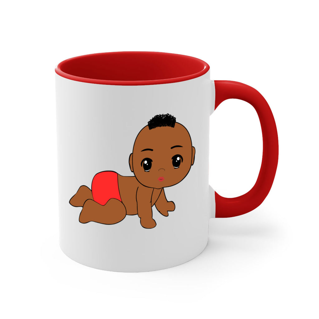 black baby boy 5#- Black men - Boys-Mug / Coffee Cup